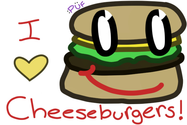 lulu loves cheeseburgers