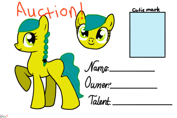 auction pony #1