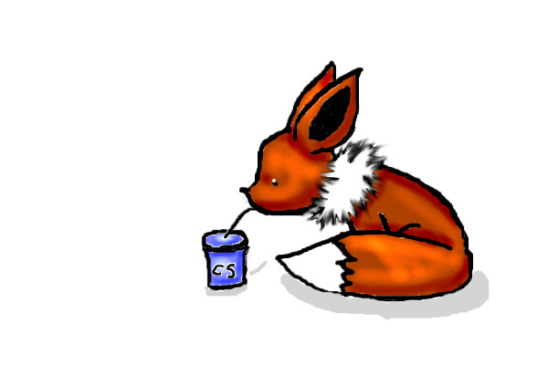 Eevee and a Chickensmoothie