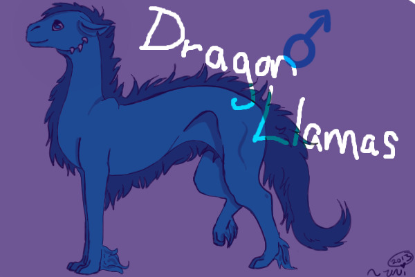 Dragon Llamas}}-