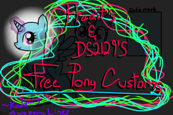 ❀ Heart's & DS2129's Free Pony Customs ❀