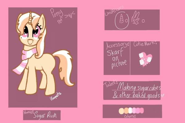 Sugar (Pony) Ref >w<