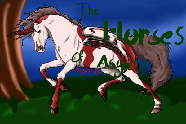 The horses of Asgard