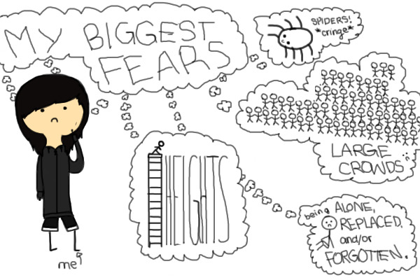 my * biggest fears * (and other phobias)