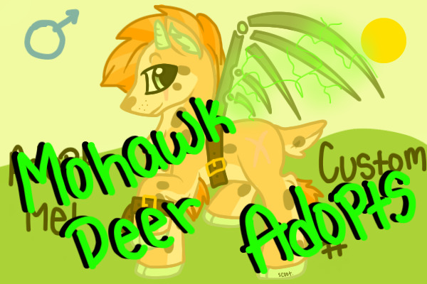 Mohawk Deer Adopts! *Mods please lock*
