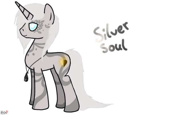 Silver soul-new pony oc