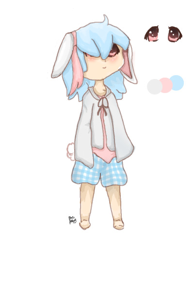 Bunny girl transparent/ need names!