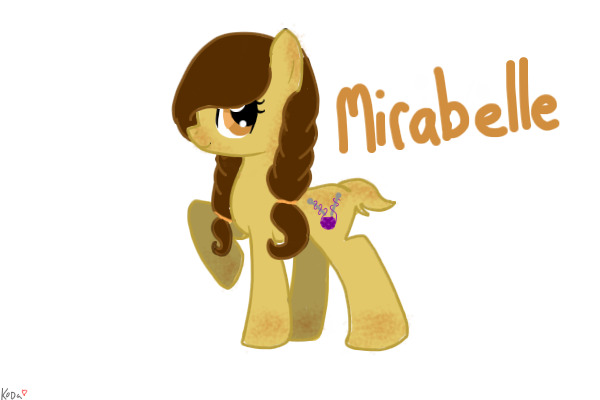 Riddle Pony #1 for Around The World Event-TAKEN