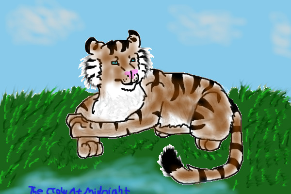 brown bengal tiger