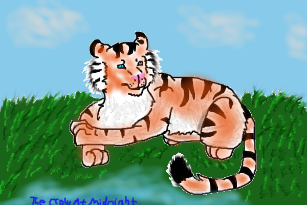 orange bengal tiger