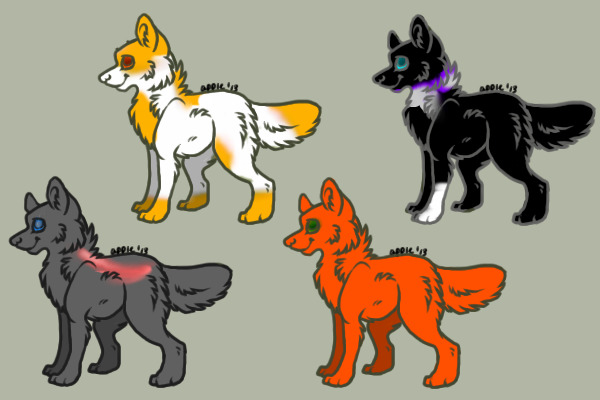 Warrior Cats as Wolves 1