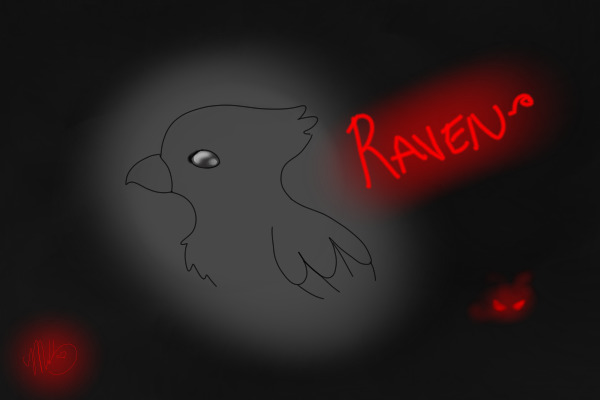 Just a raven...