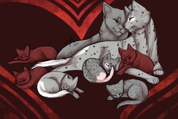 Star's kittens with Silverclaw