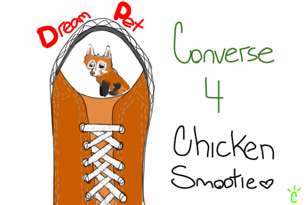 Converse 4ChickenSmoothie: Red Panda PPS