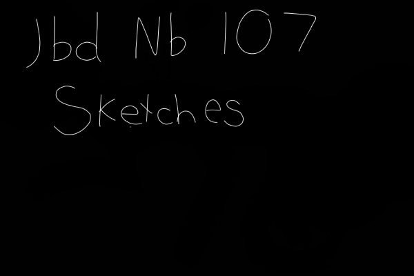 JBD NB #107 Sketches
