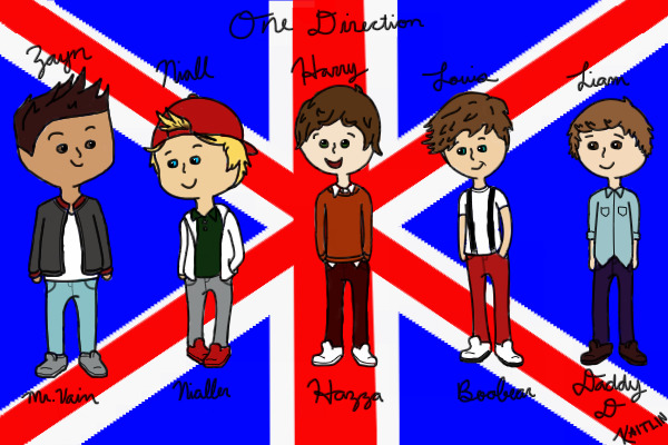 Colored in One Direction