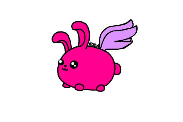 Bunny Colored In