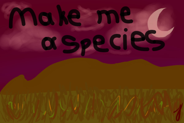 Make me a species! Advent list Pony&Rare prizes!
