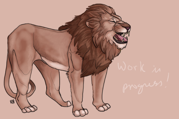 lion [still a work in progress]