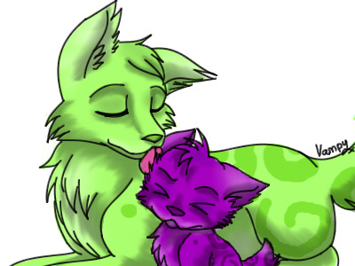 Tawni and her Mommy
