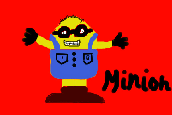 My Attempt of Drawing A Minion