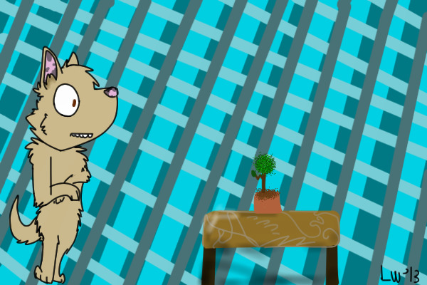 {{Staring at da plant with nothing to do here Editable}}