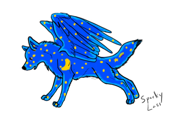 Winged Wolf for madison4