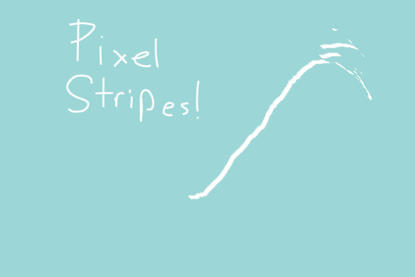 Pixel stripes tutorial!