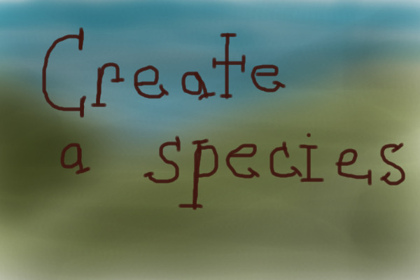Create me a species! WIN A 2008 RARE + UNCOMMONS