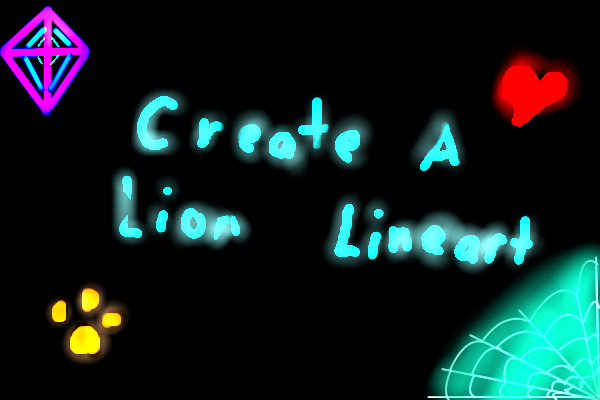 Lion Lineart Contest