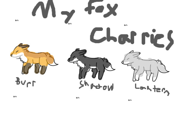 My fox charries