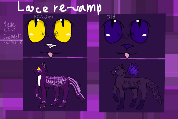 Revamp of my character Lace