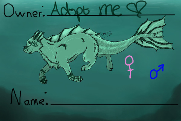 Fishkat #14- Adopt me!