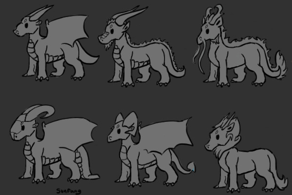 11 Dragon Adoptables