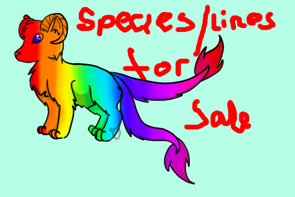 Lines/Species for sale!