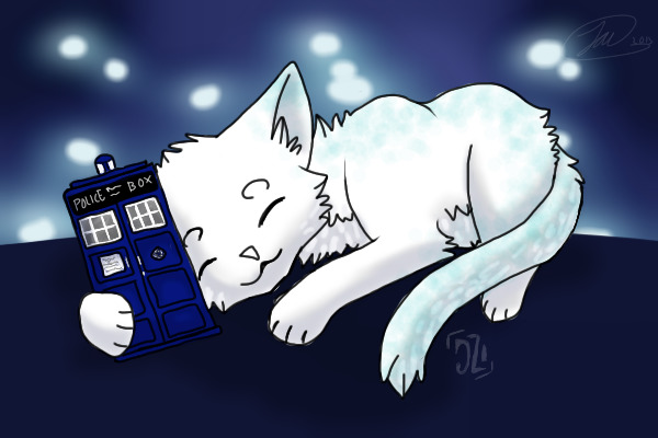 Winter & The TARDIS!