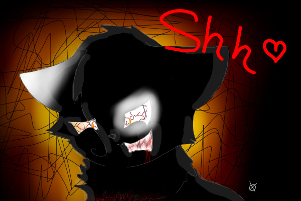 Shh ❤ [Warning: Blood]