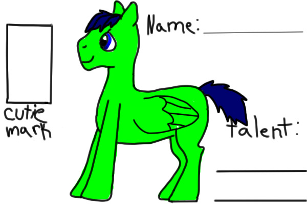 male and female mlp lines