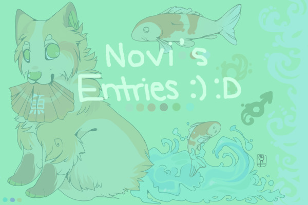 Novi's Entries c: