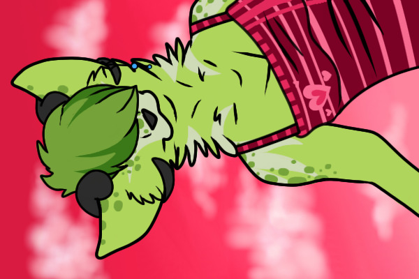 Colored in: Lime