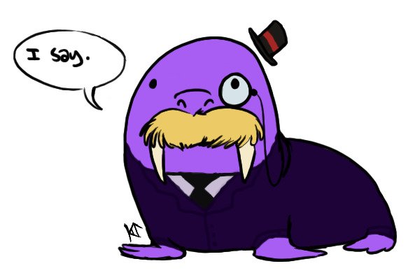 Purpley Fancy Walrus
