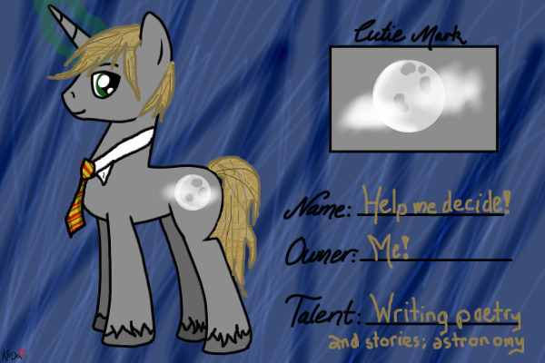 ~New OC~ Undecided Name!
