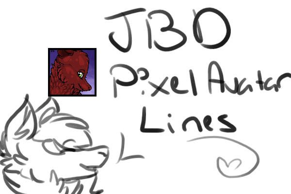 JBD Pixel Avatar lines v2