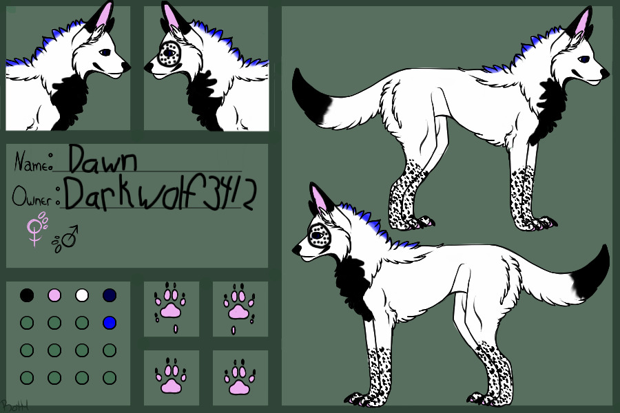 fursona Dawn