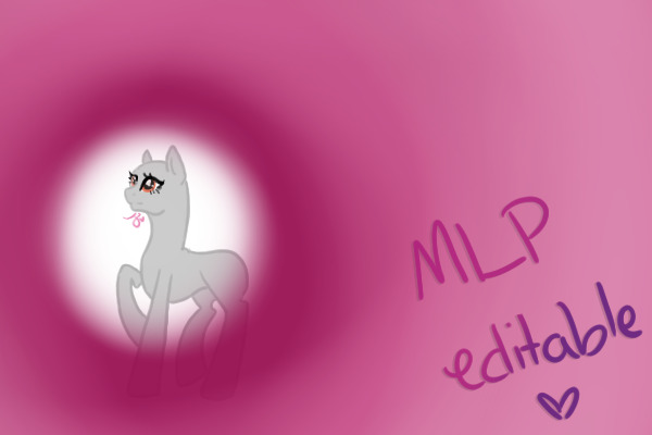 MLP Mare Editable - Mods please move to Editables