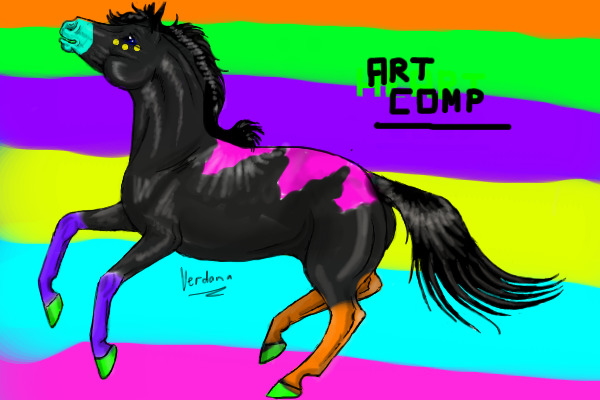 This is for the art comaptiton to be artist and get a rare