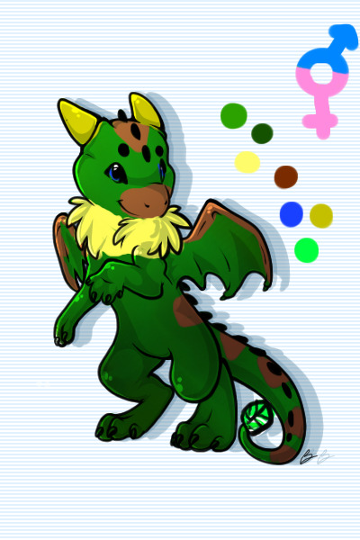 Fluffy dragon #4