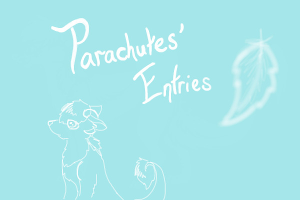 Parachutes' Entries