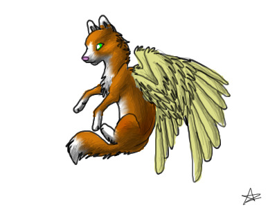 Ginger with Wings