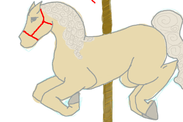 Carousel Horse WIP